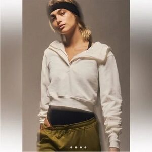 Free People Movement Core Four Hoodie Ivory Small